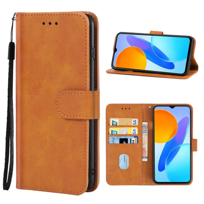 For Honor X6 Leather Phone Case(Brown) - Honor Cases by buy2fix | Online Shopping UK | buy2fix