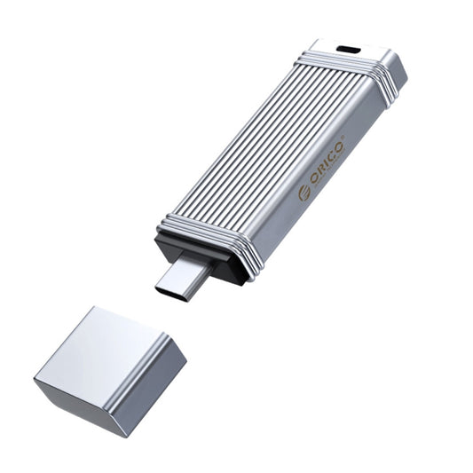 ORICO UFS Flash Drive, Read: 411MB/s, Write: 353MB/s, Memory:128GB, Port:Type-C(Silver) - USB Flash Drives by ORICO | Online Shopping UK | buy2fix