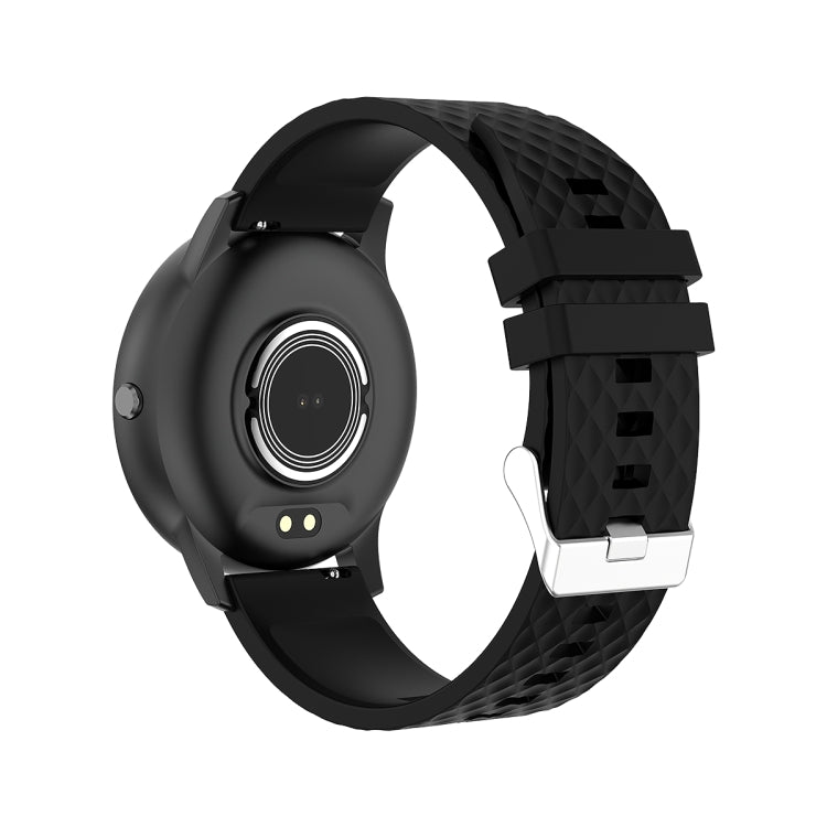 Ochstin 5H30 1.28 Inch HD Round Screen Silicone Strap Smart Sports Watch(Black) - Smart Wear by OCHSTIN | Online Shopping UK | buy2fix