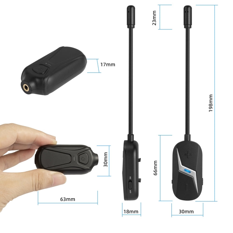 Yanmai EM1 2.4G Wireless Headset Microphone - Consumer Electronics by Yanmai | Online Shopping UK | buy2fix