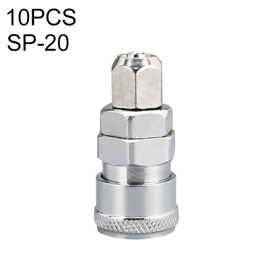 LAIZE SP-20 10pcs C-type Self-lock Air Tube Pneumatic Quick Fitting Connector -  by LAIZE | Online Shopping UK | buy2fix