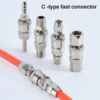 LAIZE SH+PH-30 10pcs C-type Self-lock Air Tube Pneumatic Quick Fitting Connector -  by LAIZE | Online Shopping UK | buy2fix