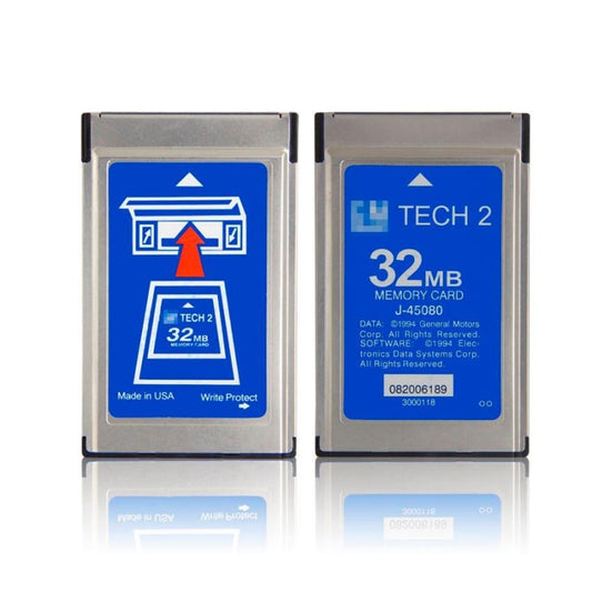For Suzuki 2000-2006 GM Tech T2 32MB Dedicated Data Card, English Version - In Car by buy2fix | Online Shopping UK | buy2fix