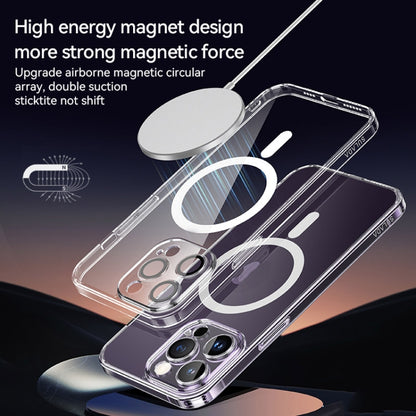 For iPhone 14 Plus SULADA Jingpin Series All-inclusive Lens Electroplated TPU Phone Case(Transparent) - iPhone 14 Plus Cases by SULADA | Online Shopping UK | buy2fix