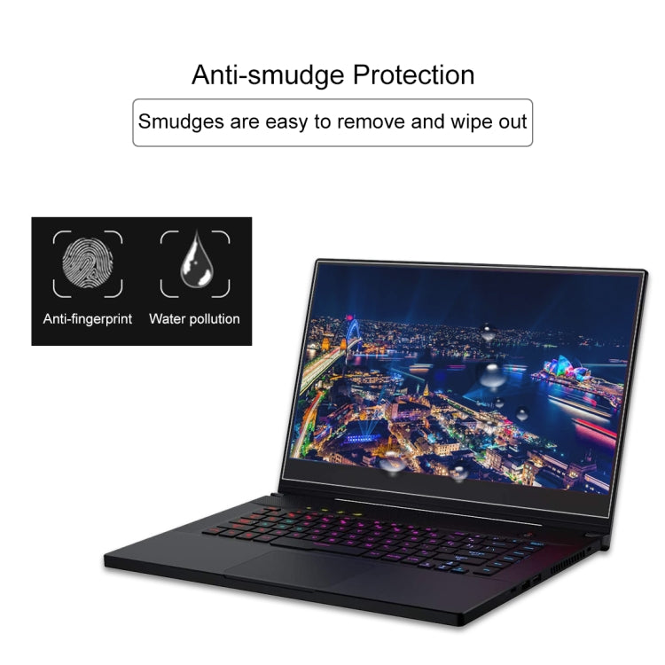 For ASUS ROG Zephyrus S (GX531) 15.6 inch Laptop Screen HD Tempered Glass Protective Film - Computer & Networking by buy2fix | Online Shopping UK | buy2fix