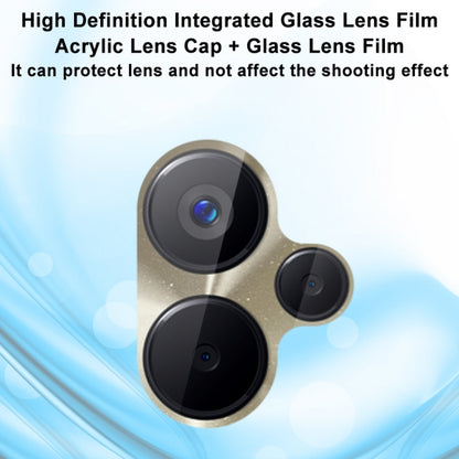 For Realme 10 5G imak Integrated Rear Camera Lens Tempered Glass Film - Other by imak | Online Shopping UK | buy2fix