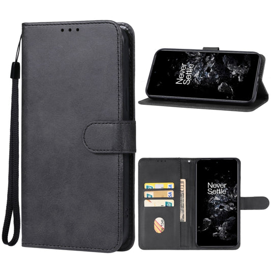 For OnePlus 11 5G Leather Phone Case(Black) - OnePlus Cases by buy2fix | Online Shopping UK | buy2fix