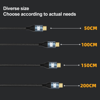 PD 240W Type-C to Type-C Fast Charge Data Cable, Length:0.5m -  by buy2fix | Online Shopping UK | buy2fix