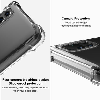 For Xiaomi 13 Pro 5G imak Shockproof Airbag TPU Phone Case(Transparent Black) - 13 Pro Cases by imak | Online Shopping UK | buy2fix