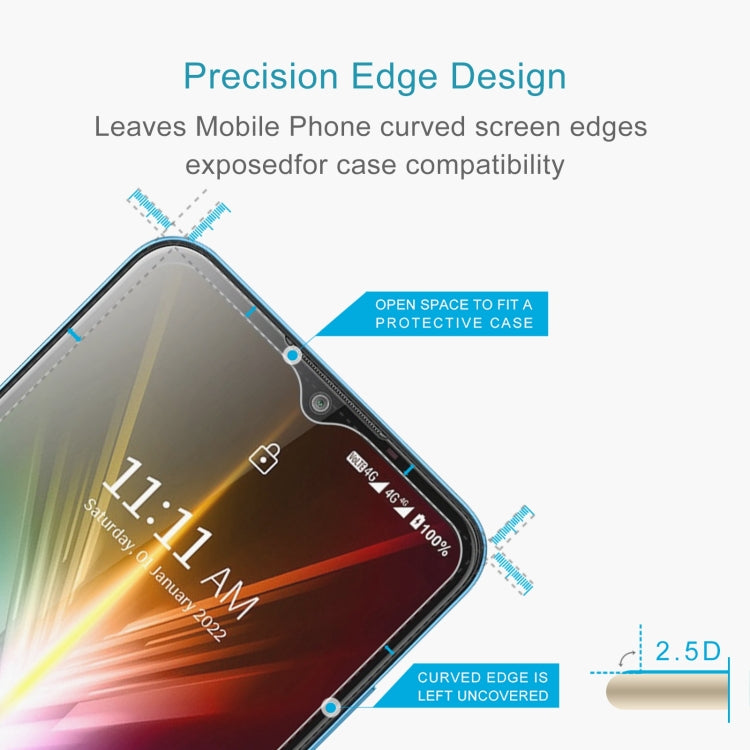 For Lava X2 50pcs 0.26mm 9H 2.5D Tempered Glass Film - Others by buy2fix | Online Shopping UK | buy2fix