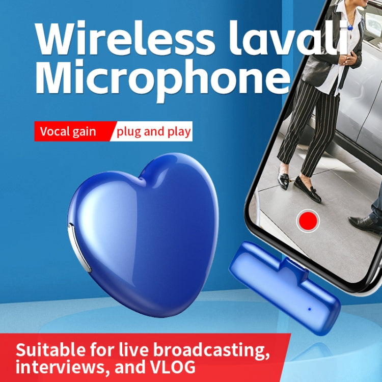 JNN A6 USB-C/Type-C Interface Wireless Lavalier Microphone, Specification:1 Mic(Red) - Consumer Electronics by buy2fix | Online Shopping UK | buy2fix