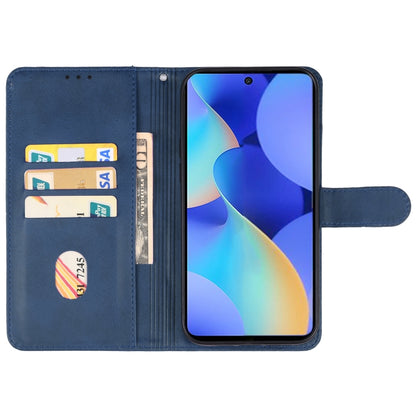 For Tecno Spark 10 Pro Leather Phone Case(Blue) - Tecno Cases by buy2fix | Online Shopping UK | buy2fix