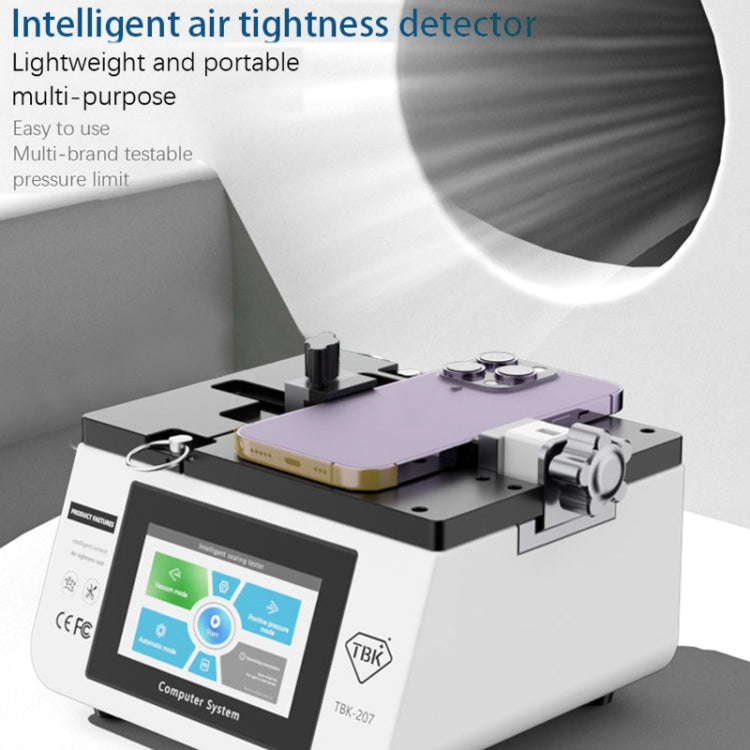 TBK-207 Portable Intelligent Air Tightness Detector Built-in Vacuum Pump(AU Plug) - Repair & Spare Parts by TBK | Online Shopping UK | buy2fix