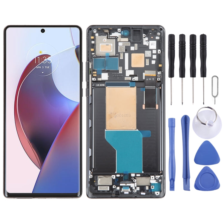 Original LCD Screen For Motorola Moto Edge 30 Ultra Digitizer Full Assembly With Frame - Repair & Spare Parts by buy2fix | Online Shopping UK | buy2fix