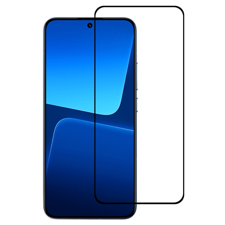 For Xiaomi 13 Ultra Full Glue 9H HD 3D Curved Edge Tempered Glass Film(Black) - 13 Ultra Tempered Glass by buy2fix | Online Shopping UK | buy2fix