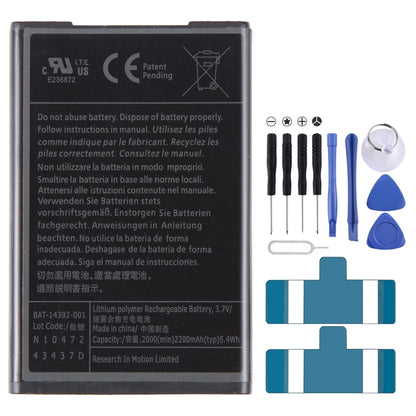 For Blackberry M-S1 Bold 9000/9700 2000mAh Battery Replacement BAT-14392-001 - Others by buy2fix | Online Shopping UK | buy2fix