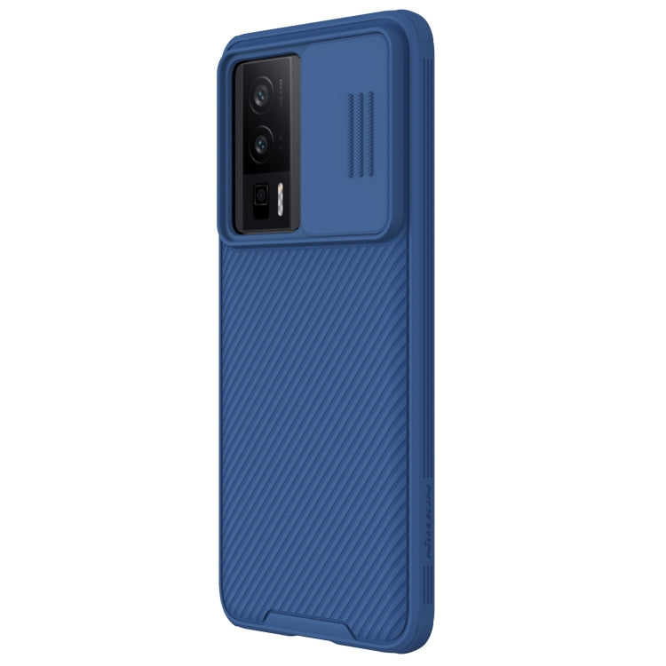 For Xiaomi Redmi K60  / K60 Pro NILLKIN CamShield Pro PC Phone Case(Blue) - Xiaomi Cases by NILLKIN | Online Shopping UK | buy2fix