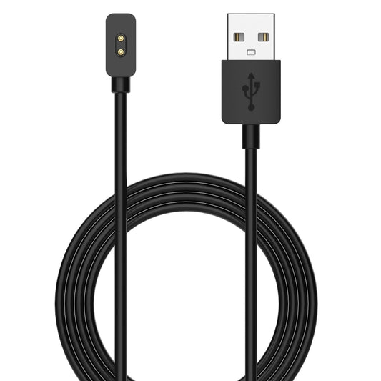 For Xiaomi Mi Band 8 Watch Magnetic Suction Charger USB Charging Cable, Length:1m(Black) - Charger by buy2fix | Online Shopping UK | buy2fix