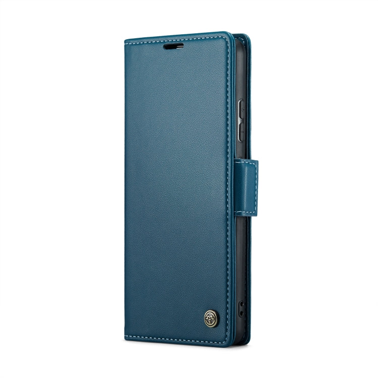 For Xiaomi Mi 11 Lite CaseMe 023 Butterfly Buckle Litchi Texture RFID Anti-theft Leather Phone Case(Blue) - Xiaomi Cases by CaseMe | Online Shopping UK | buy2fix