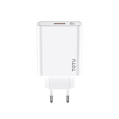TOTU W123 100W USB Port Travel Charger, Specification:EU Plug(White) - USB Charger by TOTUDESIGN | Online Shopping UK | buy2fix