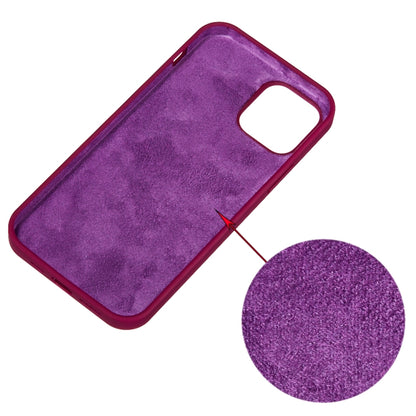 For iPhone 15 Solid Color Silicone Phone Case(Violet) - iPhone 15 Cases by buy2fix | Online Shopping UK | buy2fix