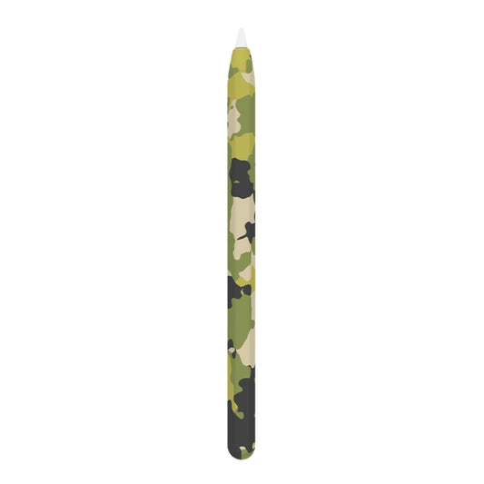 For Apple Pencil 1 LOVE MEI Camouflage Silicone Protective Pen Case(Green) - Pencil Accessories by LOVE MEI | Online Shopping UK | buy2fix