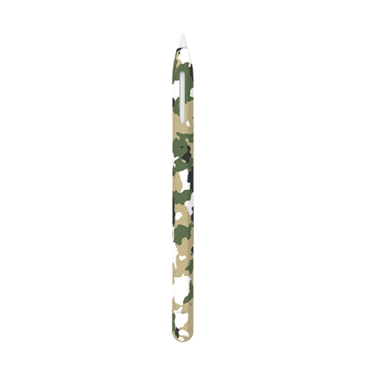 For Apple Pencil 2 LOVE MEI Camouflage Silicone Protective Pen Case(White) - Pencil Accessories by LOVE MEI | Online Shopping UK | buy2fix