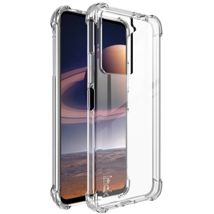 For HTC U23 / U23 Pro 5G imak Shockproof Airbag TPU Phone Case(Transparent) - HTC by imak | Online Shopping UK | buy2fix