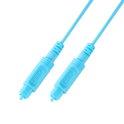 15m EMK OD2.2mm Digital Audio Optical Fiber Cable Plastic Speaker Balance Cable(Sky Blue) - Audio Optical Cables by EMK | Online Shopping UK | buy2fix