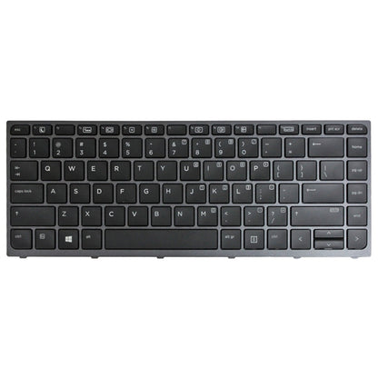 For HP Zbook Studio G3 Grey Frame US Version Laptop Backlight Keyboard - HP Spare Parts by buy2fix | Online Shopping UK | buy2fix