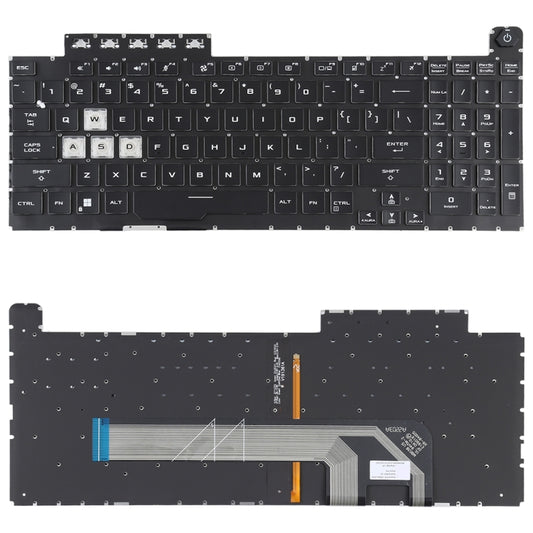 For Asus ROG Strix GL703V GL703VD GL703VM US Version Backlight Laptop Keyboard(Black) - Asus Spare Parts by buy2fix | Online Shopping UK | buy2fix