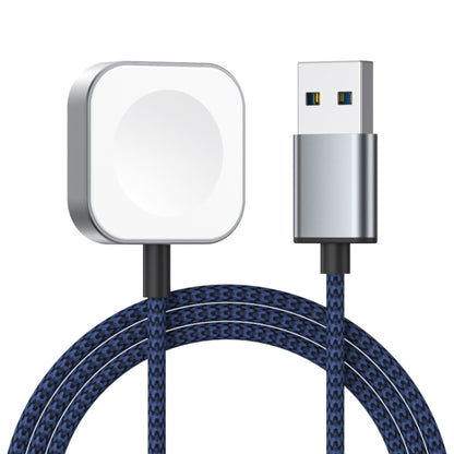 For Apple Watch USB Interface Magnetic Charger(Blue) - Charger / Holder by buy2fix | Online Shopping UK | buy2fix