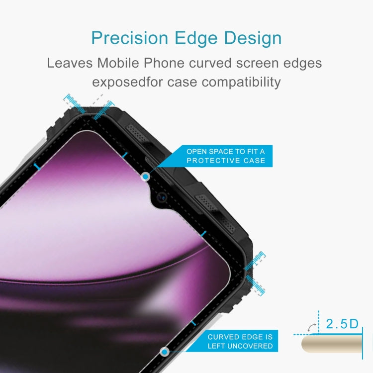For DOOGEE S110 50pcs 0.26mm 9H 2.5D Tempered Glass Film - For Doogee by buy2fix | Online Shopping UK | buy2fix