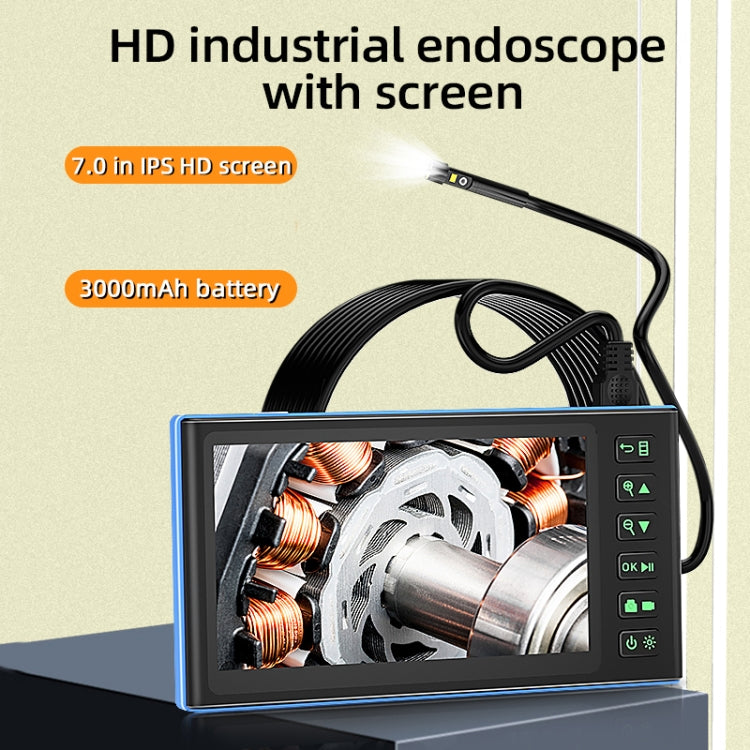 T23 3.9mm Single Lens 7 inch Screen Industrial Endoscope, Spec:3.5m Tube -  by buy2fix | Online Shopping UK | buy2fix
