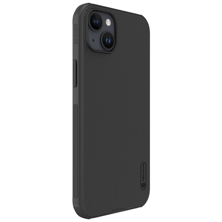 For iPhone 15 Plus NILLKIN Frosted Shield Pro PC + TPU Phone Case(Black) - iPhone 15 Plus Cases by NILLKIN | Online Shopping UK | buy2fix