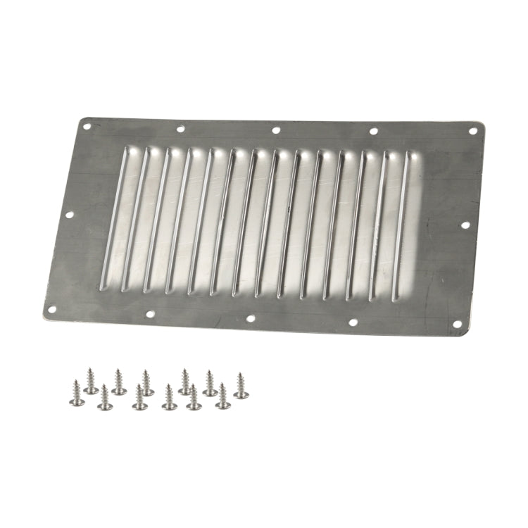 A8551 Yacht / RV 217x126mm Rectangular Vents(Silver) - Air Conditioning System by buy2fix | Online Shopping UK | buy2fix