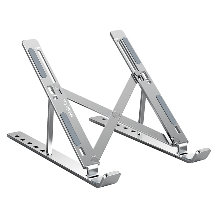 Lenovo Thinkplus Desktop Laptop Folding Holder CT10(Silver) - Laptop Stand by Lenovo | Online Shopping UK | buy2fix