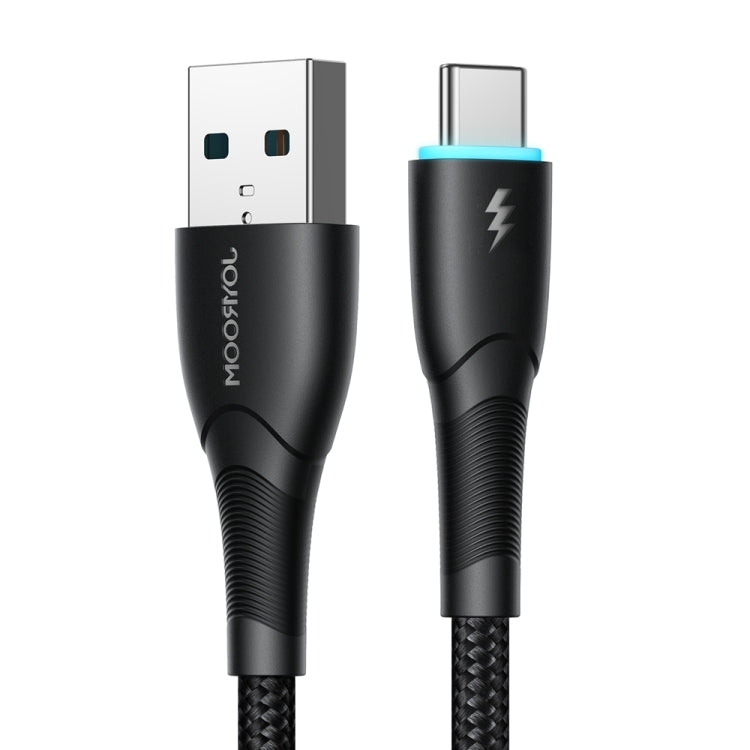 JOYROOM SA32-AC3 Starry Series 3A USB to USB-C / Type-C Fast Charging Data Cable, Length:1m(Black) - USB-C & Type-C Cable by JOYROOM | Online Shopping UK | buy2fix