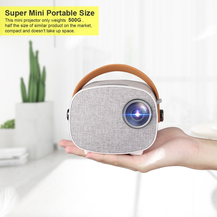 YG230 LED 1080P Mini Portable Projector Children Projector, Same Screen Version, Plug Type:US Plug - Mini Projector by buy2fix | Online Shopping UK | buy2fix