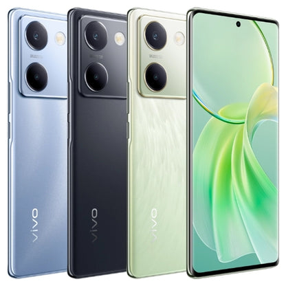 vivo Y100, 12GB+256GB, Face ID / Screen Fingerprint Identification, 6.78 inch Android 13.0 OriginOS 3 Snapdragon 695 Octa Core, OTG, Network: 5G(Black) - vivo by vivo | Online Shopping UK | buy2fix