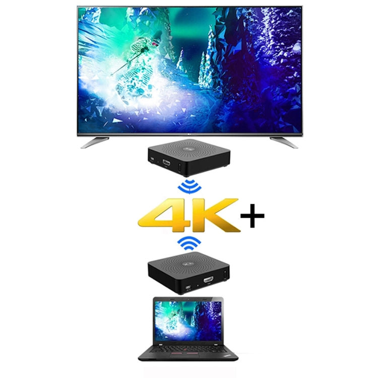 Measy W2H 60GHz 4K+ Ultra HD Wireless Transmission Kit, Transmission Distance: 50m(EU Plug) - Set Top Box & Accessories by Measy | Online Shopping UK | buy2fix