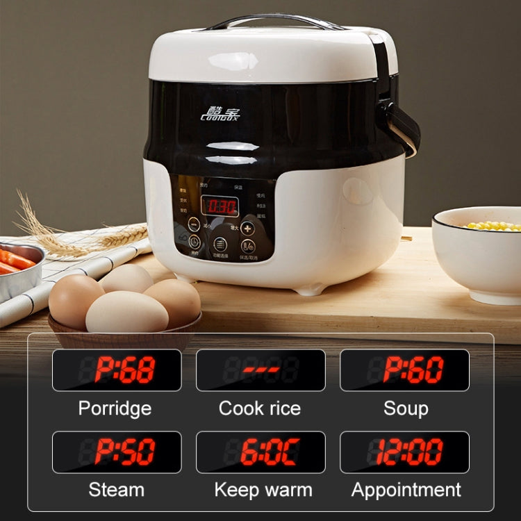 COOLBOX Vehicle Multi-function Mini Rice Cooker Capacity: 2.0L, Version:24V Standard - Rice Cookers by buy2fix | Online Shopping UK | buy2fix