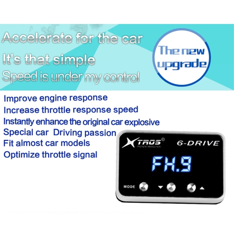 For Hyundai Veloster 2012-2018 TROS TS-6Drive Potent Booster Electronic Throttle Controller - Car Modification by TROS | Online Shopping UK | buy2fix