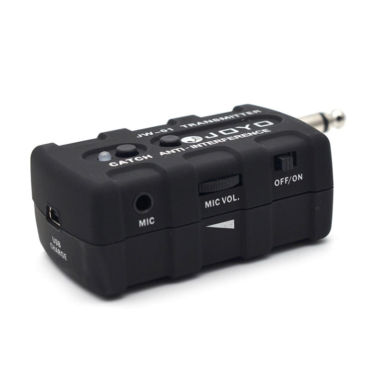 JOYO JW-01 Low Noise Portability Guitar Wireless Audio Transmitter Audio Receiver, Plug:US Plug(Black) - Stringed Instruments Accessories by JOYO | Online Shopping UK | buy2fix