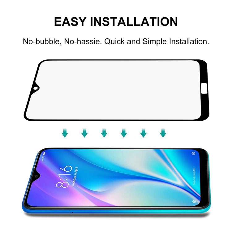 For Xiaomi Redmi 8 / Redmi 8a / Redmi 8a Pro / Redmi 8a Dual Full Glue Full Screen Tempered Glass Film - Xiaomi Accessories by buy2fix | Online Shopping UK | buy2fix