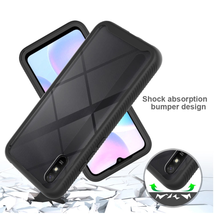 For Xiaomi Redmi 9A Starry Sky Solid Color Series Shockproof PC + TPU Protective Case(Purple) - Xiaomi Accessories by buy2fix | Online Shopping UK | buy2fix