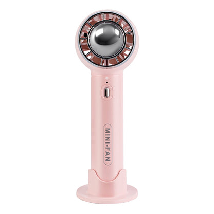 F23 Handheld Rurbo Mini Electric Fan (Pink) - Consumer Electronics by buy2fix | Online Shopping UK | buy2fix