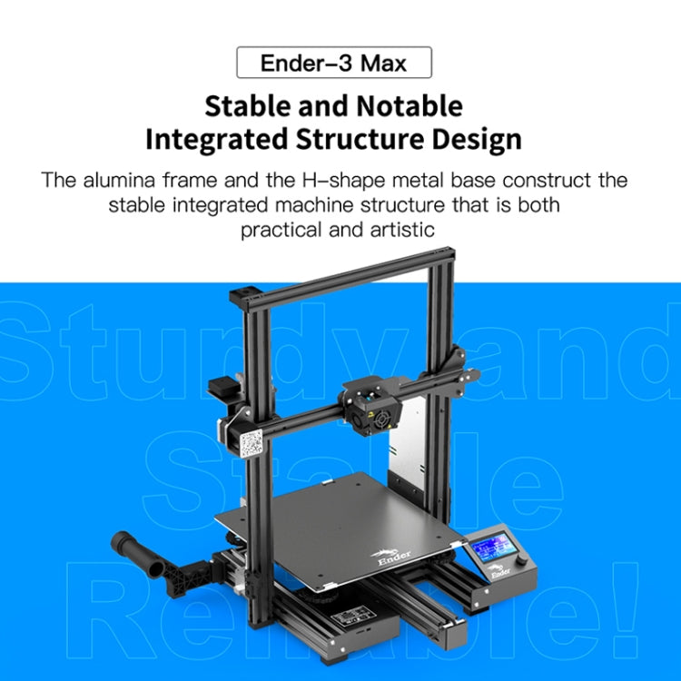 CREALITY Ender-3 Max Smart Sensor Dual Cooling Fans DIY 3D Printer, Print Size : 30 x 30 x 34cm, AU Plug - 3D Printer by Creality | Online Shopping UK | buy2fix