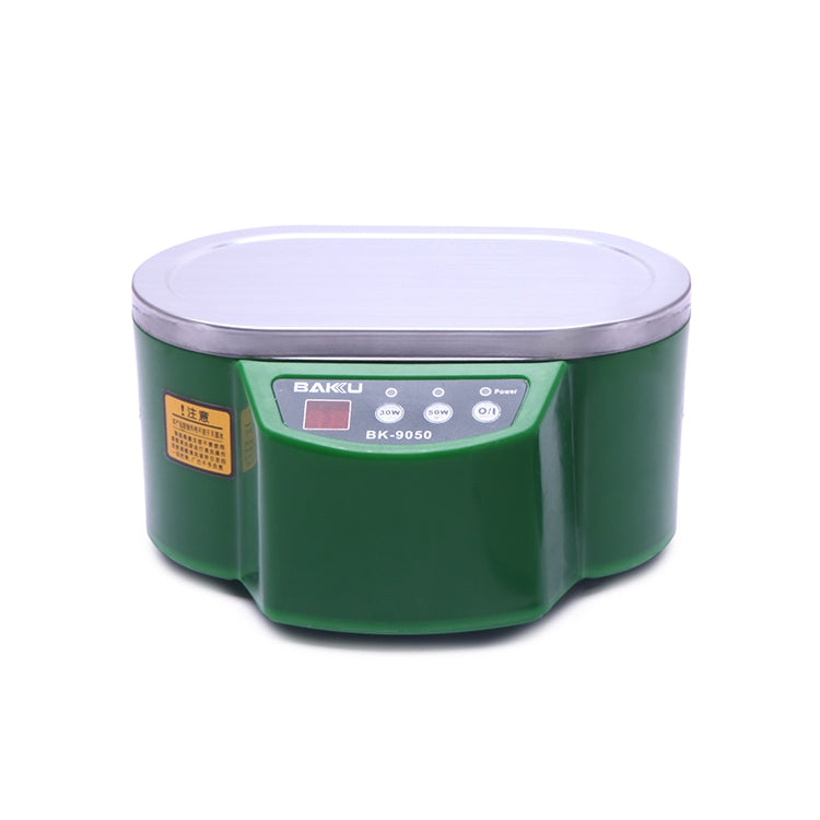 BAKU BK-9050 30W / 50W Adjustable 0.6L LCD Display Ultrasonic Cleaner, AC 110V(Green) - Home & Garden by BAKU | Online Shopping UK | buy2fix