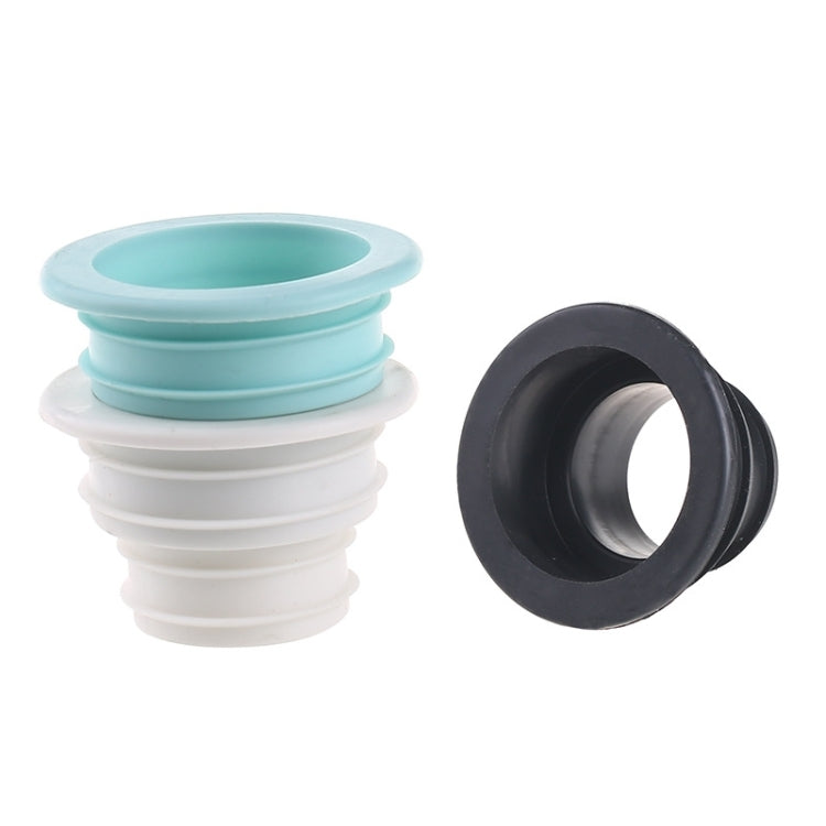 3 PCS Sewer Lengthen Odor-resistant Silicone Joint Kitchen Plumbing Sewer Drain Sealing Plug, Random Color Delivery - Home & Garden by buy2fix | Online Shopping UK | buy2fix